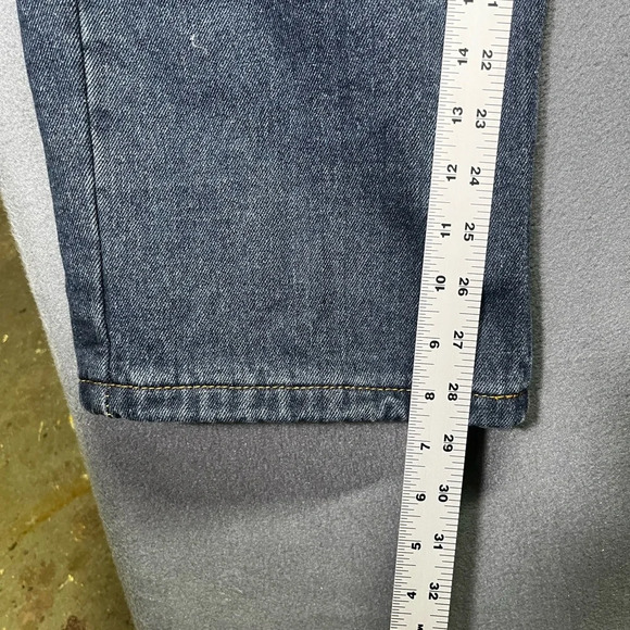 Key Flannel lined Straight Leg Jeans Men’s 44/30 Blue Denim Warm Winter 1324 - Picture 4 of 8